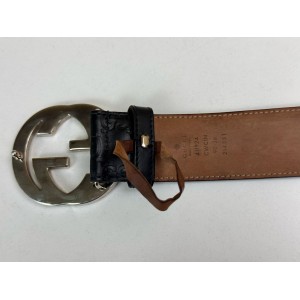 GUCCI 411924 SIGNATURE LEATHER BELT